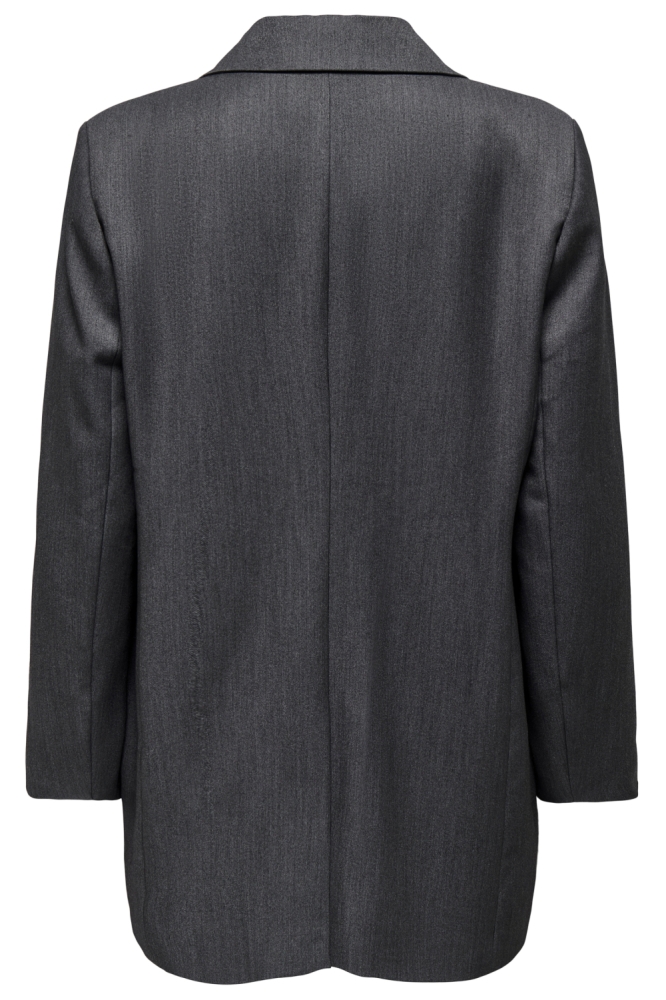 ONLHATTIE-LANA L/S OVERS MEL BLAZER 15318088 Dark Grey Melange